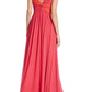 Badgley Mischka - TWO TONE TWIST GOWN