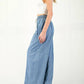 Ee:Some - Harper Stone Washed Straight Leg Pants