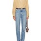 Agolde - High Rise Stovepipe Straight Cotton Jean