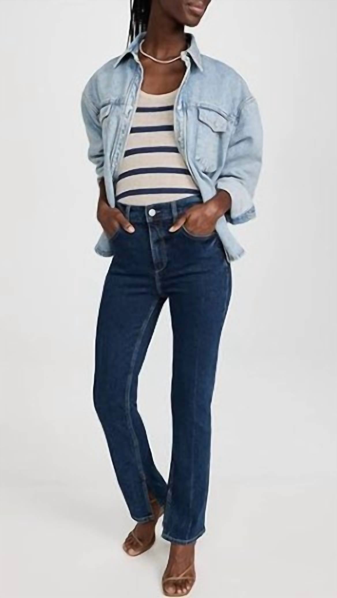 Dl1961 - Women'S - Patti High Rise Straight Jean