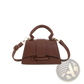 Chain Messenger Bag Mini Faux Leather Handbag