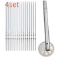 Charcoal Grill with 30 Stainless Steel Skewers Set