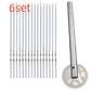 Charcoal Grill with 30 Stainless Steel Skewers Set