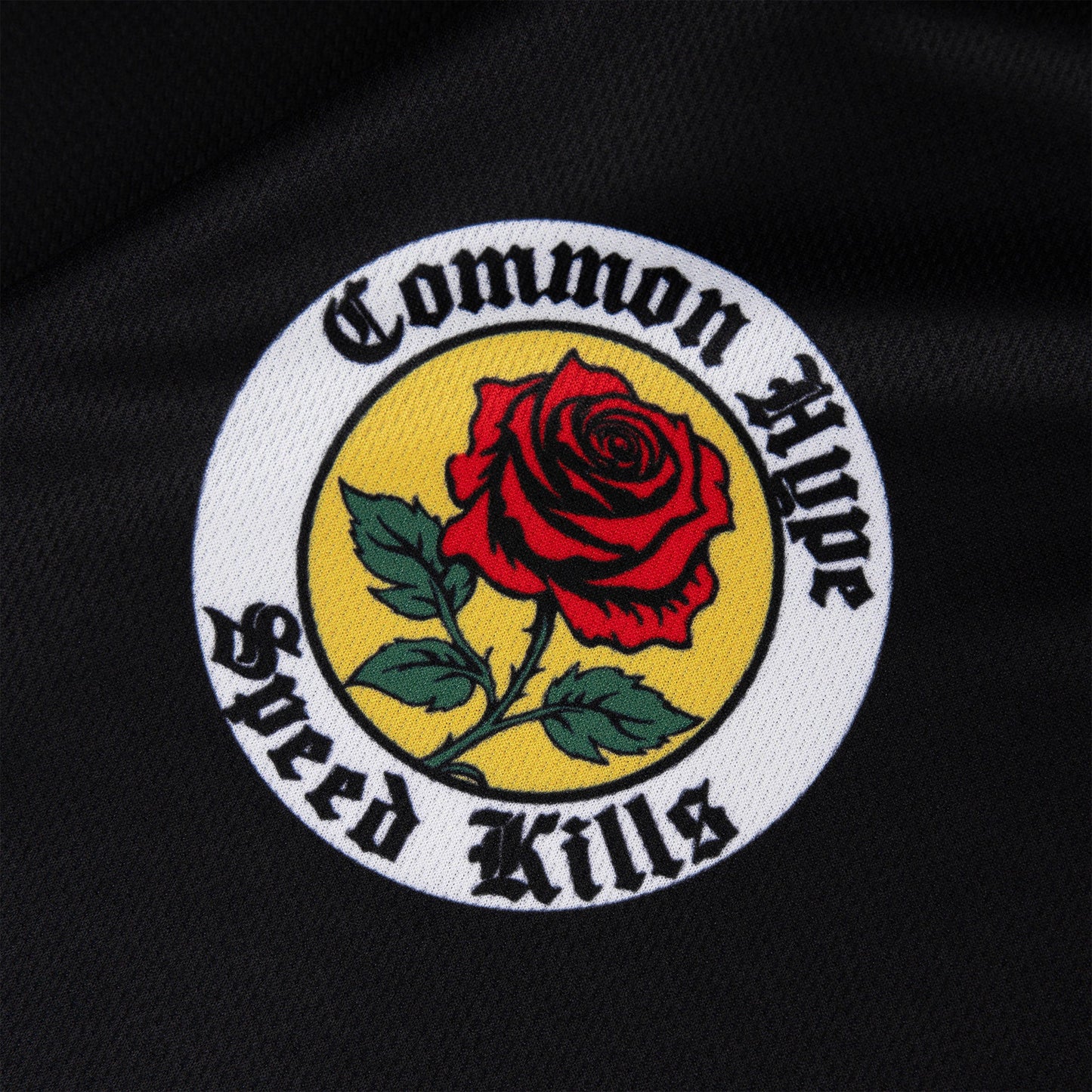 Common Hype Speed Kills Long Sleeve Racing Jersey Black