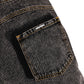 Commons Studios ‘Star’ Washed Denim Short Charcoal