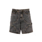 Commons Studios ‘Star’ Washed Denim Short Charcoal
