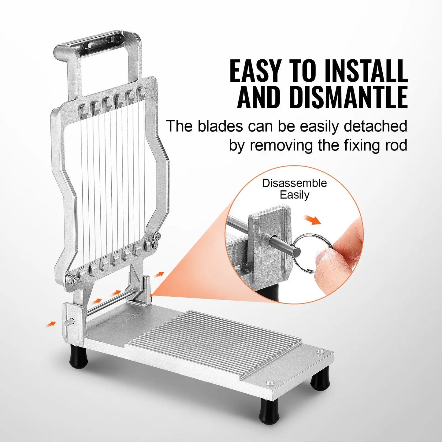 Cheese Slicer with Adjustable 316 Stainless Steel Wire