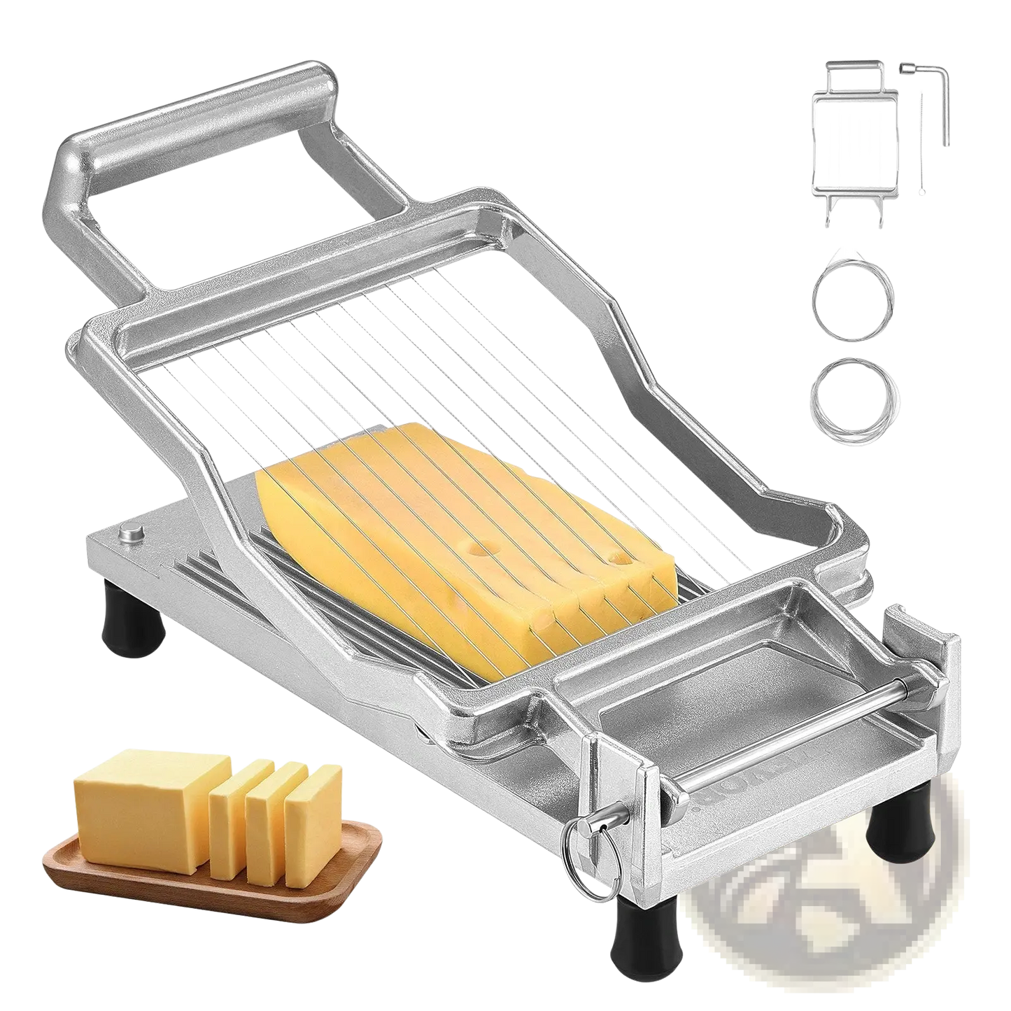 Cheese Slicer with Adjustable 316 Stainless Steel Wire