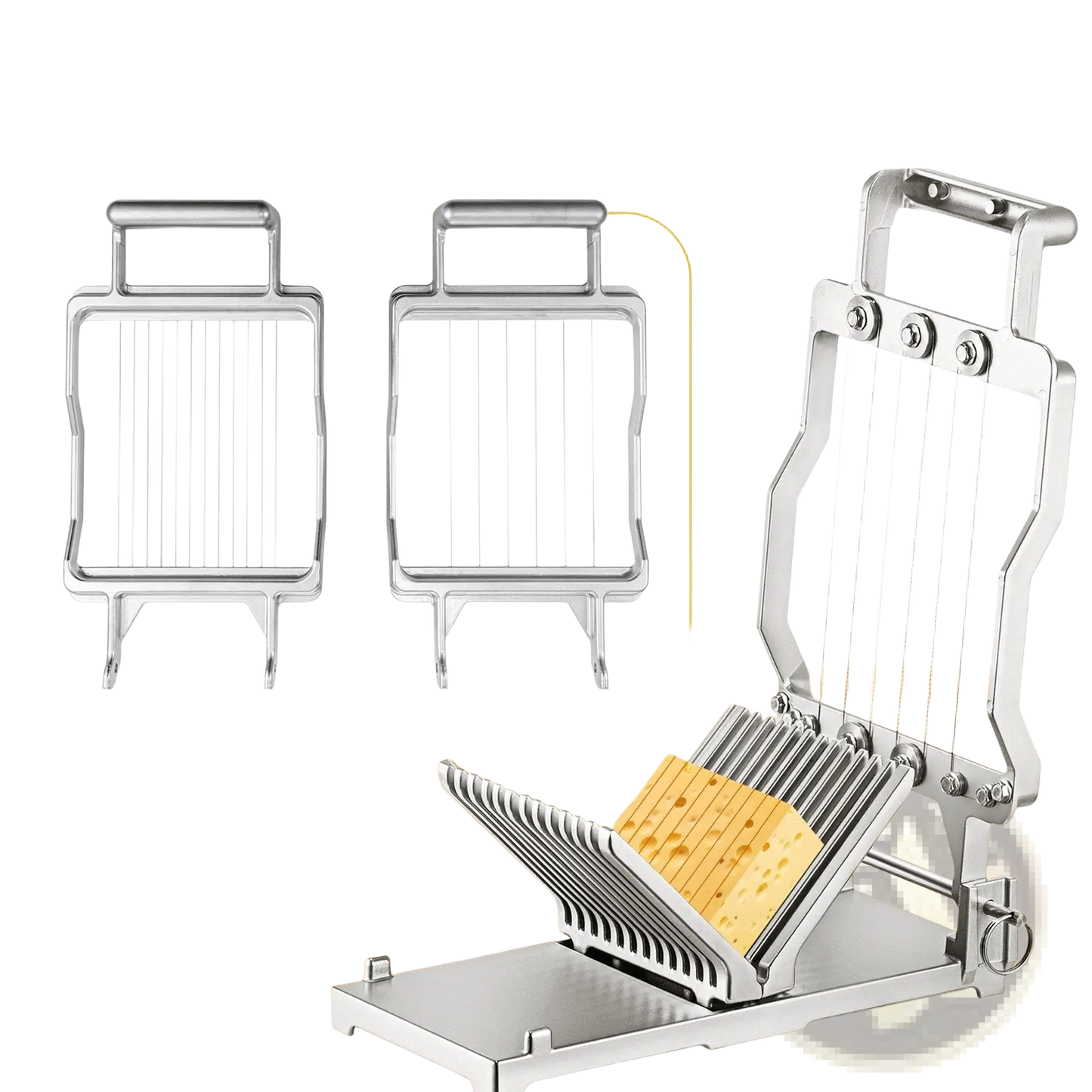 Cheese Slicer with Wire 1cm and 2cm Cutting Blades