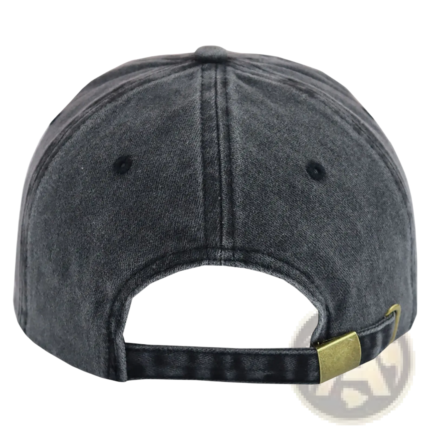 Christian Cross Leather Patch Baseball Hat Distressed