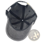 Christian Cross Leather Patch Baseball Hat Distressed