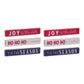 Christmas Sentiment Sign (Set of 6)