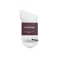 Commons Scrunch Crew Sock White (2-Pack)