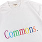 Commons Vivid Thread Tee White