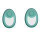 Teal Nano Glass Crystal Hair Eraser for Painless Removal