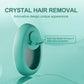 Teal Nano Glass Crystal Hair Eraser for Painless Removal