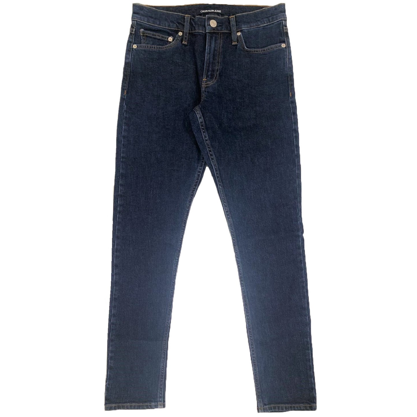 Calvin Klein Women's Mid Rise Slim Leg Jeans Banhof Blue
