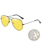 Classic Gold Rimmed Aviator Uv Protection Sunglasses