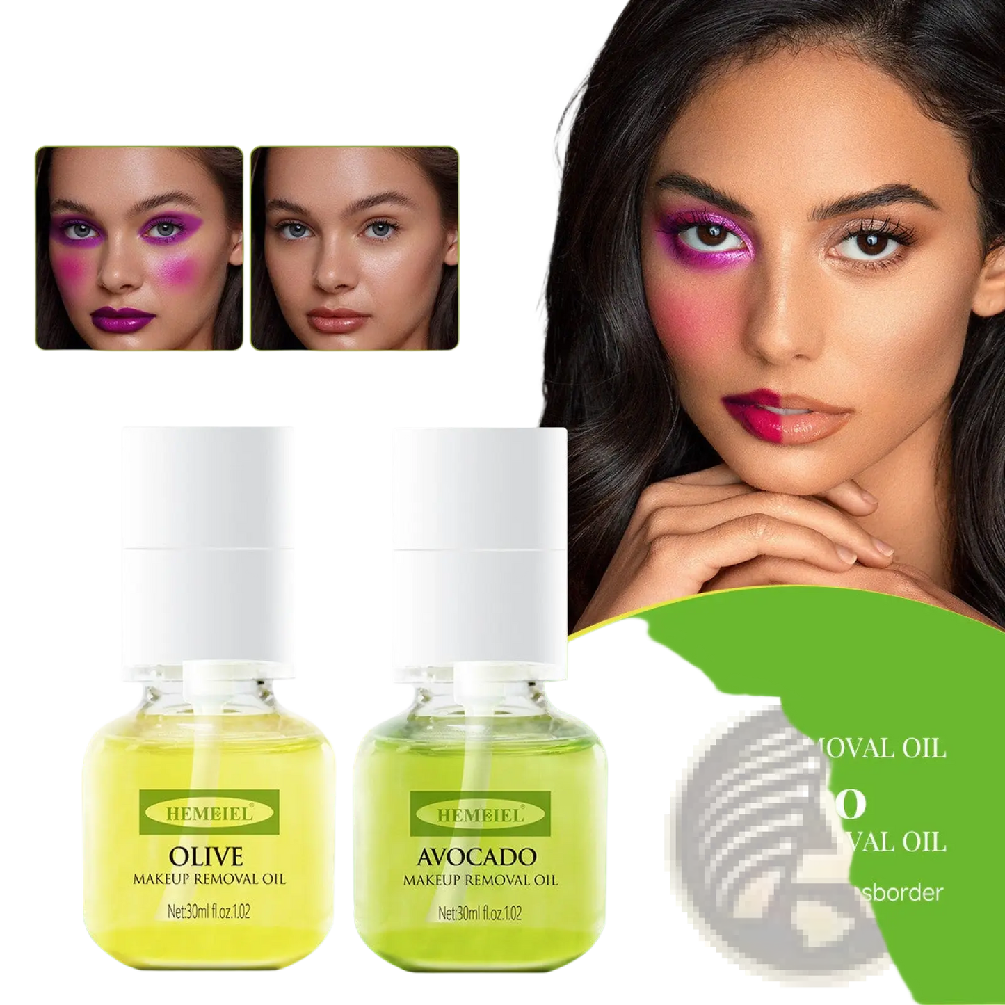 Cleansing Oil Makeup Remover Olive Avocado 30ml