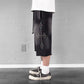 Commons Turquoise Rivet Sweatshort Vintage Black