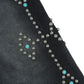 Commons Turquoise Rivet Sweatshort Vintage Black