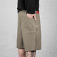 Commons Double Knee Canvas Short Faded Green