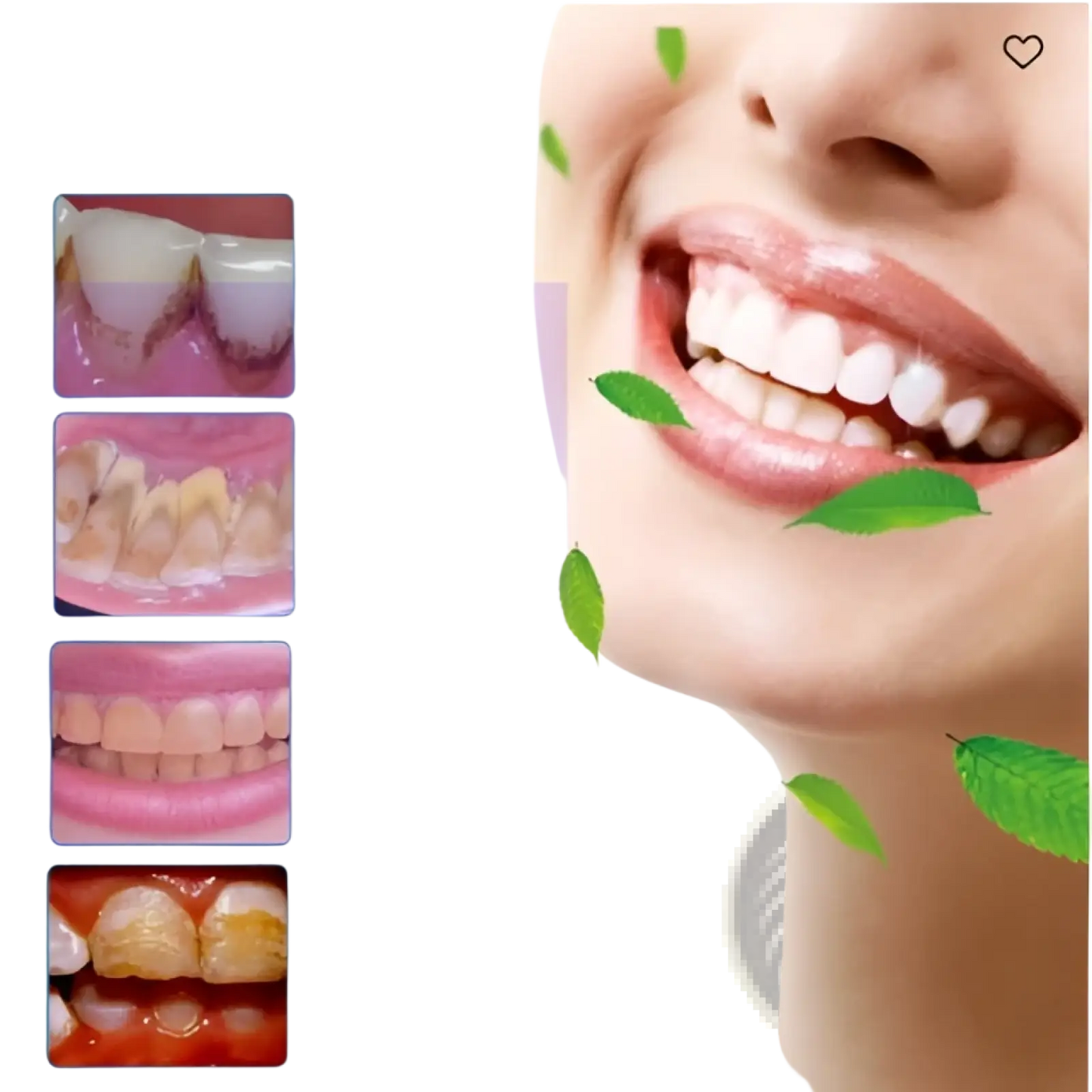 Coconut Mint Mouthwash Teeth Whitening Oral Care 50ml