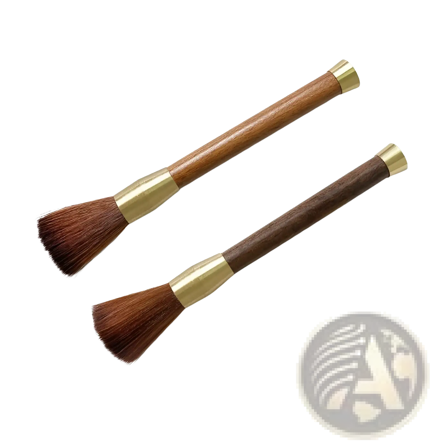 Coffee Grinder Cleaning Brush Wood and Brass 5 Pack