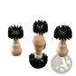 Coffee Machine Cleaning Brush 2pcs Wooden Espresso Tool
