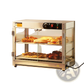 Commercial Food Warmer 2 Tier Countertop Pizza Display
