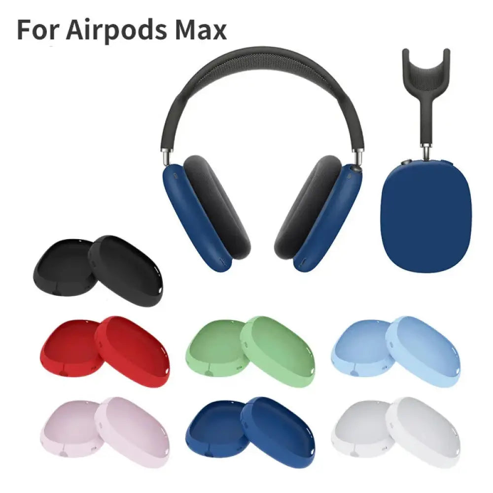 Airpods Max Silicone Protective Case and Earcup Covers
