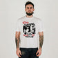 Compliments Peace or Pleasure White Vintage Shirt