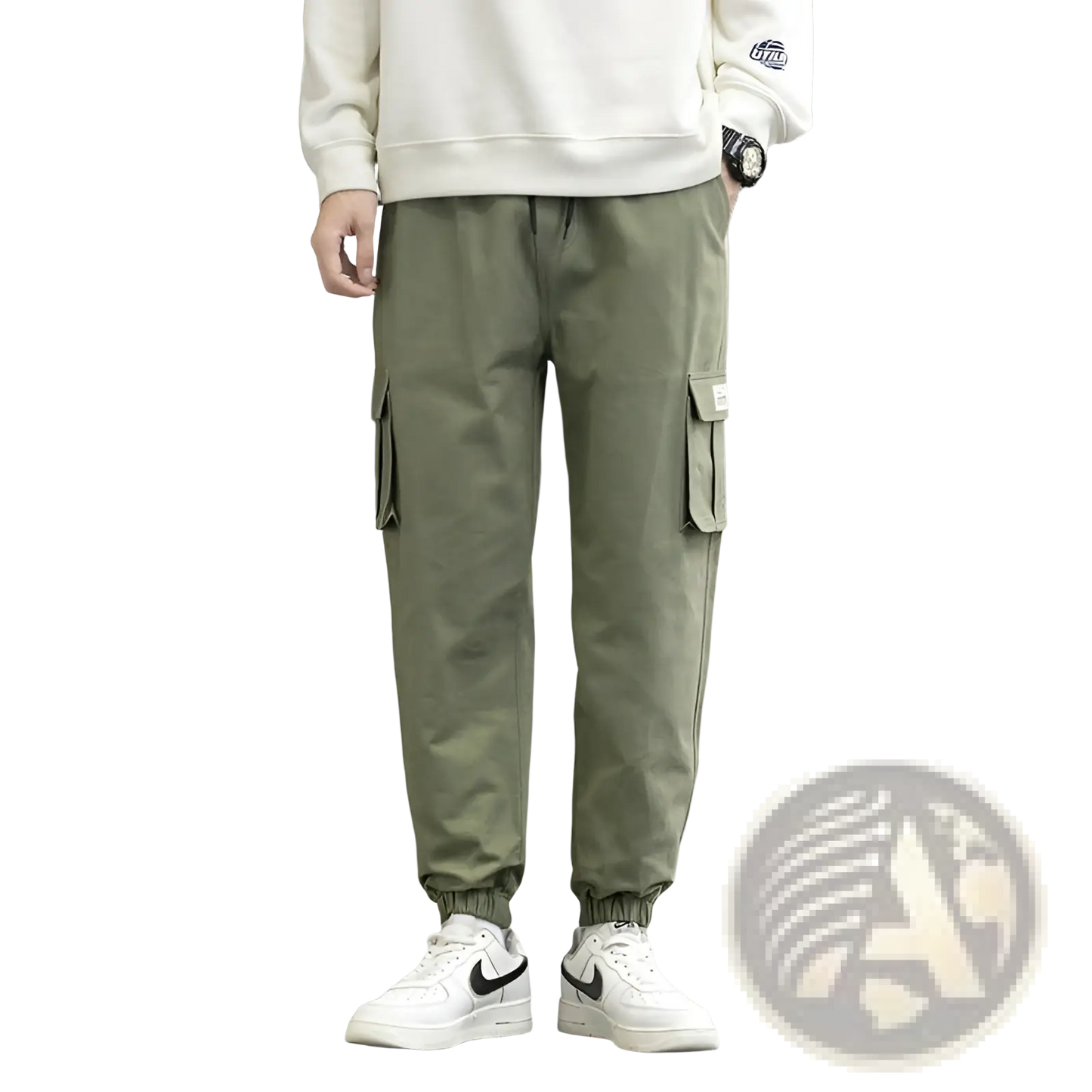 Cotton Multi Pocket Techwear Cargo Joggers