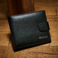 Vintage Crazy Horse Leather Multi Slot Wallet