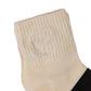 Common Hype Mid Cut Socks Cream (3-Pack)