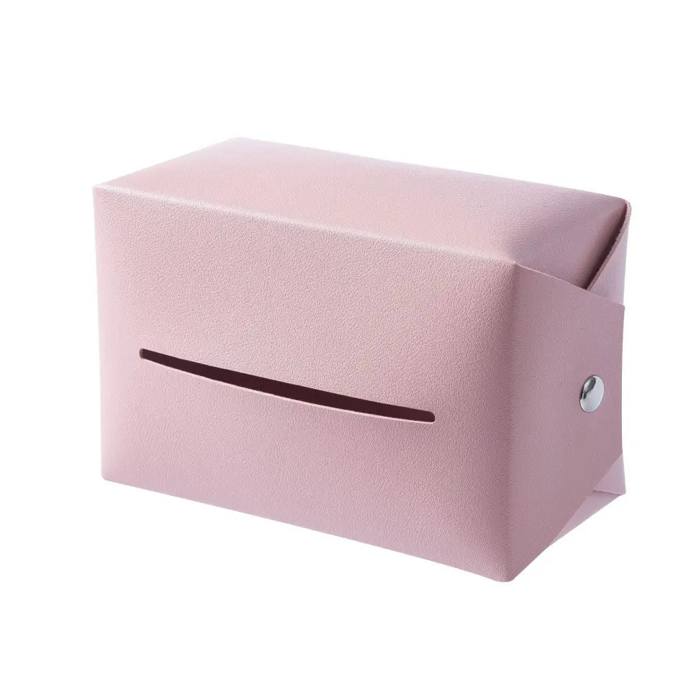 Premium Cartoon Leather Car Headrest Tissue Box and Organizer
