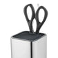 Modern Stainless Steel Universal Knife and Utensil Holder