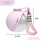 Stainless Steel Portable Dog Water Bottle with Travel Bowl