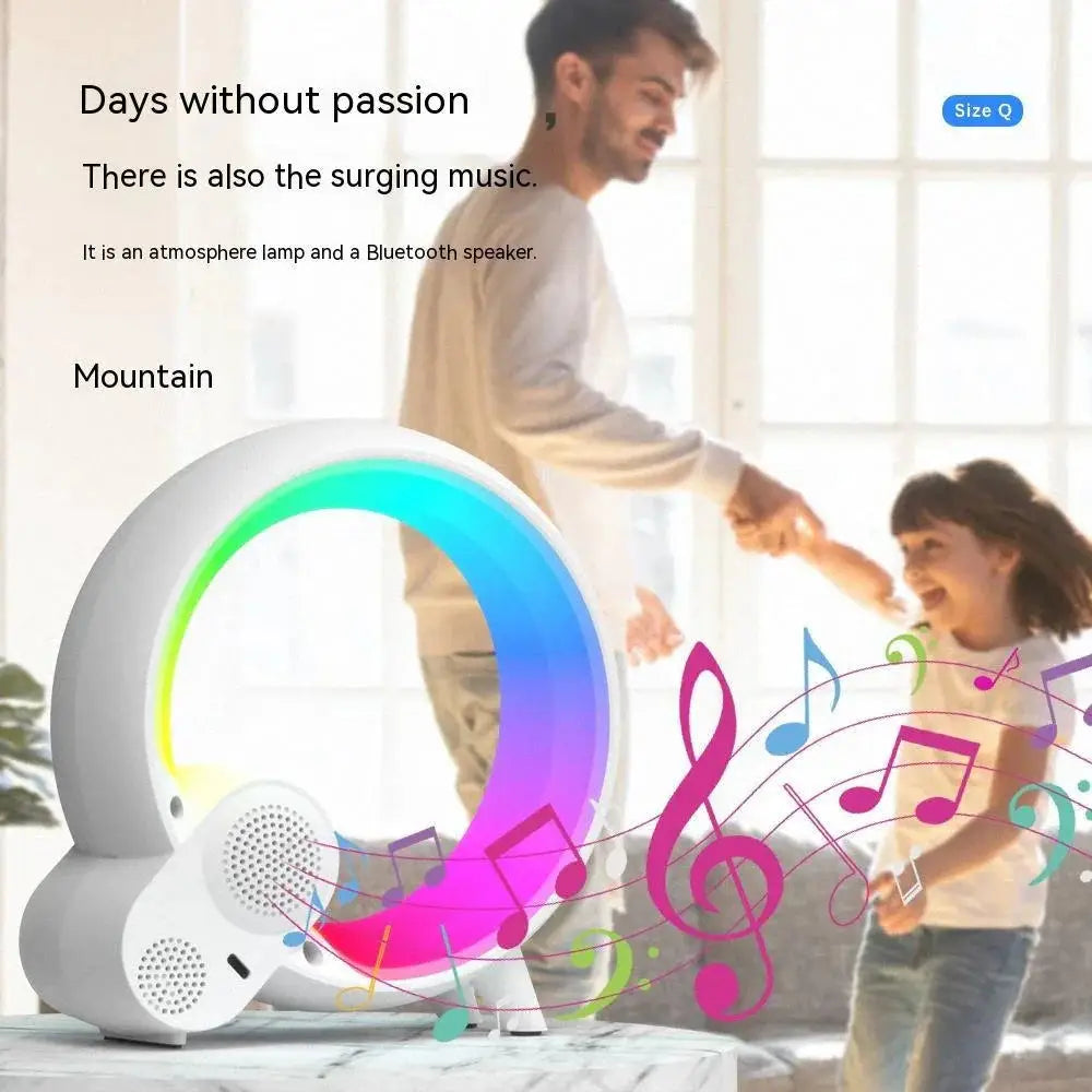 Q-light Sunrise Alarm Clock with Bluetooth Speaker
