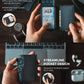 Rfid Blocking Patterned Leather Slim Wallet