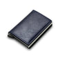 Smart Minimalist Rfid Carbon Fiber Card Holder Wallet
