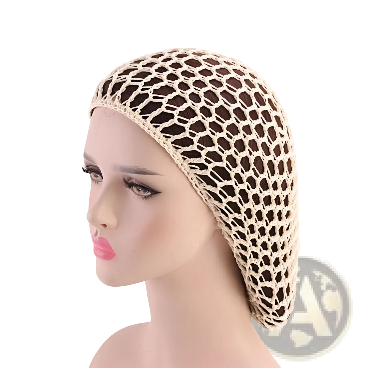 Crochet Mesh Hairnet Korean Style Long Hair Snood Cap