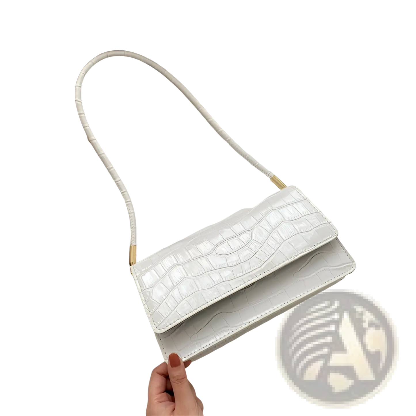 Crocodile Pattern Underarm Bag High-end Pu Clutch
