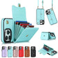 Leather Crossbody Phone Wallet with Card Holder