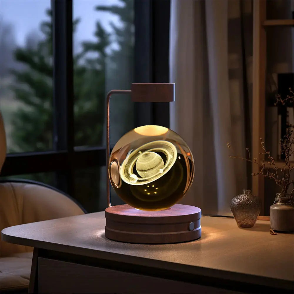 3d Crystal Ball Dinosaur Night Light Usb Bedside Lamp