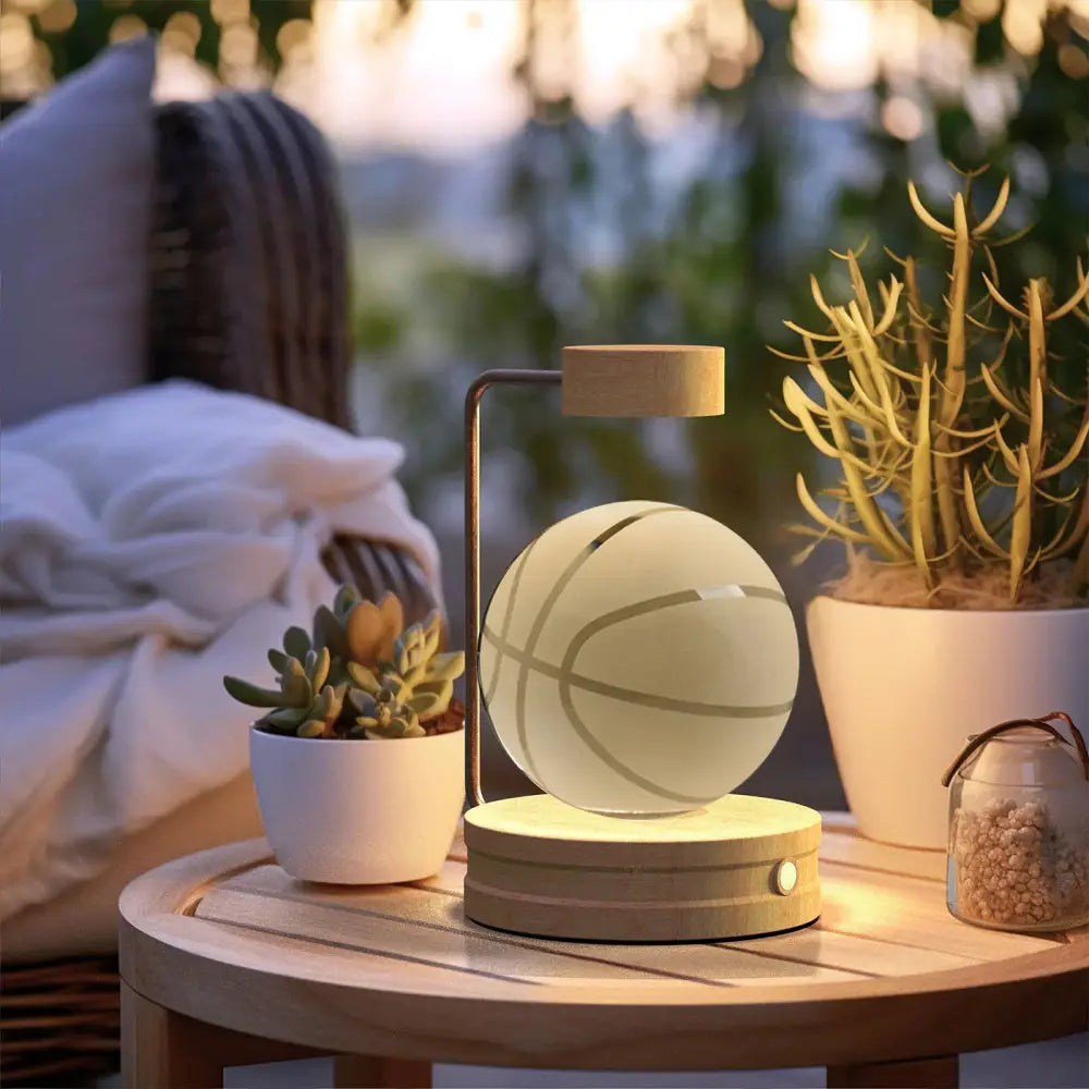 3d Crystal Ball Dinosaur Night Light Usb Bedside Lamp