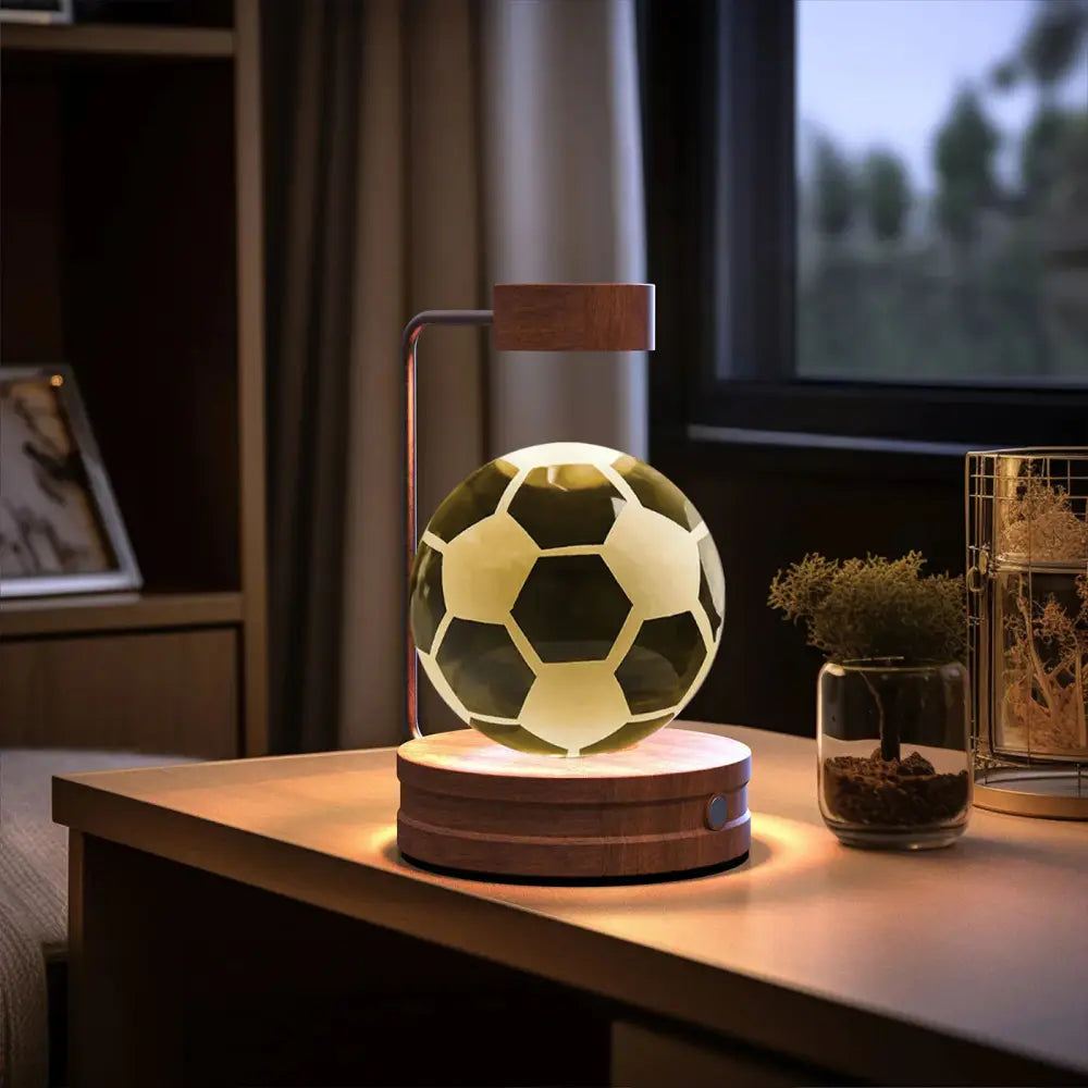 3d Crystal Ball Dinosaur Night Light Usb Bedside Lamp