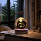 3d Crystal Ball Dinosaur Night Light Usb Bedside Lamp
