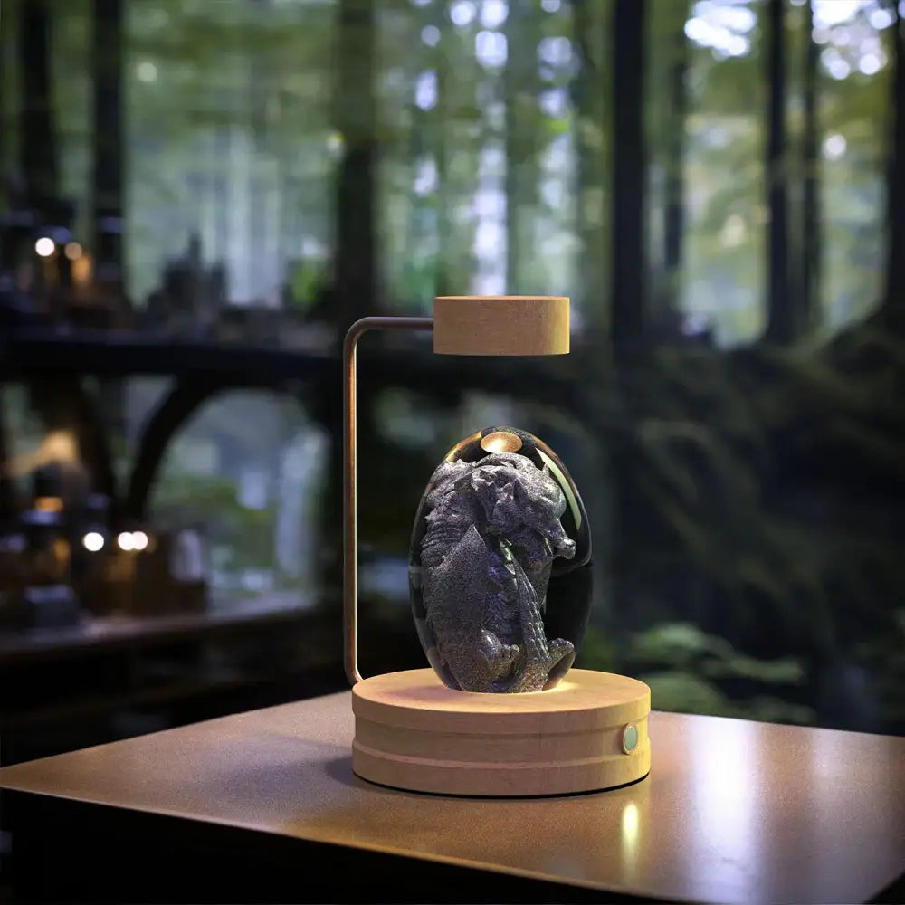 3d Crystal Ball Dinosaur Night Light Usb Bedside Lamp