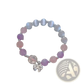 Crystal Butterfly Cat’s Eye Bead Bracelet